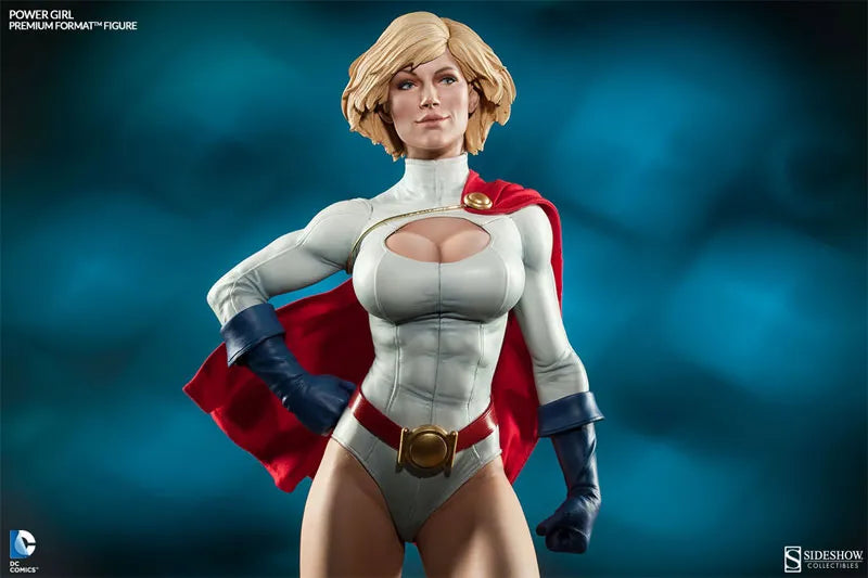 DC 1/4 Scale Premium Figure Powergirlㅤ – Sideshow Collectibles – ActionFigure Brasil