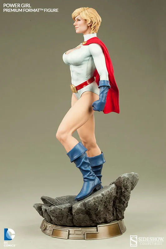 DC 1/4 Scale Premium Figure Powergirlㅤ – Sideshow Collectibles – ActionFigureBrasil