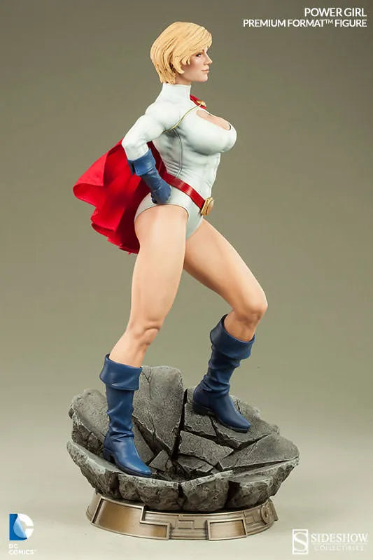 DC 1/4 Scale Premium Figure Powergirlㅤ – Sideshow Collectibles – ActionFigure Brasil