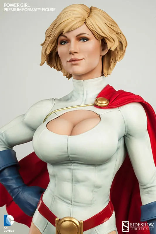 DC 1/4 Scale Premium Figure Powergirlㅤ – Sideshow Collectibles – ActionFigure Brasil