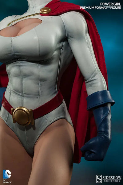 DC 1/4 Scale Premium Figure Powergirlㅤ – Sideshow Collectibles – ActionFigure Brasil — close