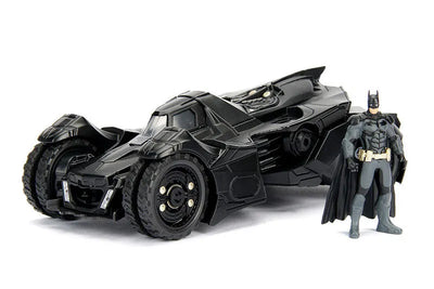 "DC Comics" 1/24 Diecast Vehicle Batmobile & Batman [Game "Batman: Arkam Knight"]ㅤ – Jada Toys – ActionFigure Brasil
