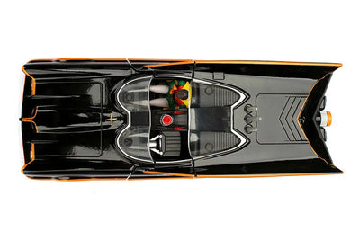 "DC Comics" 1/24 Diecast Vehicle Batmobile & Batman & Robin "Batman 1966 TV Series"ㅤ – Jada Toys – ActionFigure Brasil — iluminação de estúdio