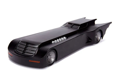 "DC Comics" 1/24 Scale, Diecast Vehicle Batmobile & Batman [Anime "Batman: The Animated Series"]ㅤ – Jada Toys – ActionFigure Brasil — ângulo diferente