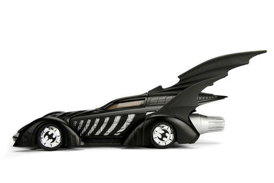 "DC Comics" 1/24 Scale, Diecast Vehicle Batmobile & Batman [Movie "Batman Forever"]ㅤ – Jada Toys – ActionFigure Brasil — close