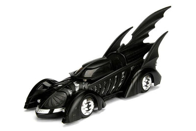 "DC Comics" 1/24 Scale, Diecast Vehicle Batmobile & Batman [Movie "Batman Forever"]ㅤ – Jada Toys – ActionFigure Brasil — detalhe do produto