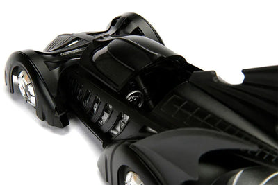 "DC Comics" 1/24 Scale, Diecast Vehicle Batmobile & Batman [Movie "Batman Forever"]ㅤ – Jada Toys – ActionFigure Brasil — close