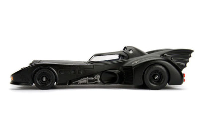 "DC Comics" 1/24 Scale, Diecast Vehicle Batmobile & Batman [Movie "Batman"]ㅤ – Jada Toys – ActionFigure Brasil — close