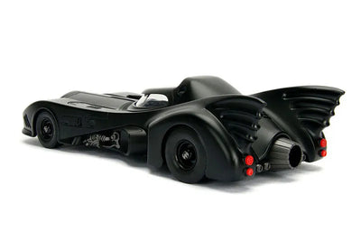 "DC Comics" 1/24 Scale, Diecast Vehicle Batmobile & Batman [Movie "Batman"]ㅤ – Jada Toys – ActionFigure Brasil — embalagem
