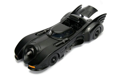"DC Comics" 1/24 Scale, Diecast Vehicle Batmobile & Batman [Movie "Batman"]ㅤ – Jada Toys – ActionFigure Brasil — detalhe do produto