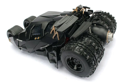 "DC Comics" 1/24 Scale, Diecast Vehicle Batmobile & Batman [Movie "Dark Knight"]ㅤ – Jada Toys – ActionFigure Brasil — close