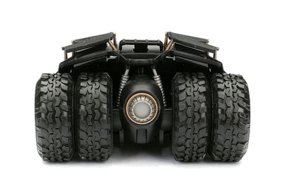 "DC Comics" 1/24 Scale, Diecast Vehicle Batmobile & Batman [Movie "Dark Knight"]ㅤ – Jada Toys – ActionFigure Brasil — embalagem