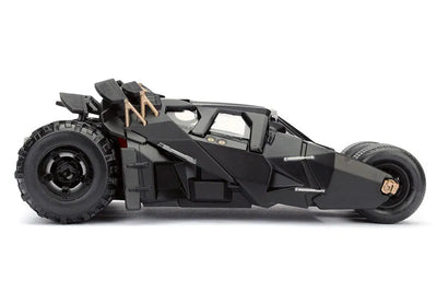 "DC Comics" 1/24 Scale, Diecast Vehicle Batmobile & Batman [Movie "Dark Knight"]ㅤ – Jada Toys – ActionFigure Brasil — acessórios