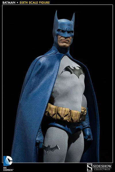 DC Comics 1/6 Scale Figure - SideShow Sixth Scale Batmanㅤ – Sideshow Collectibles – ActionFigure Brasil