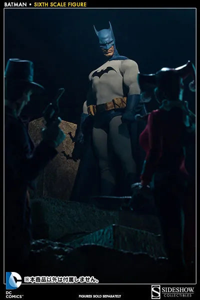 DC Comics 1/6 Scale Figure - SideShow Sixth Scale Batmanㅤ – Sideshow Collectibles – ActionFigure Brasil