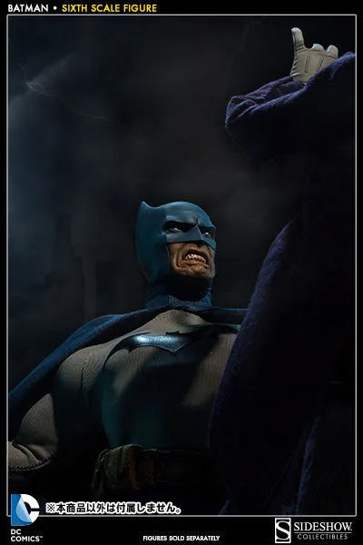 DC Comics 1/6 Scale Figure - SideShow Sixth Scale Batmanㅤ – Sideshow Collectibles – ActionFigure Brasil