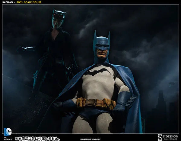 DC Comics 1/6 Scale Figure - SideShow Sixth Scale Batmanㅤ – Sideshow Collectibles – ActionFigure Brasil