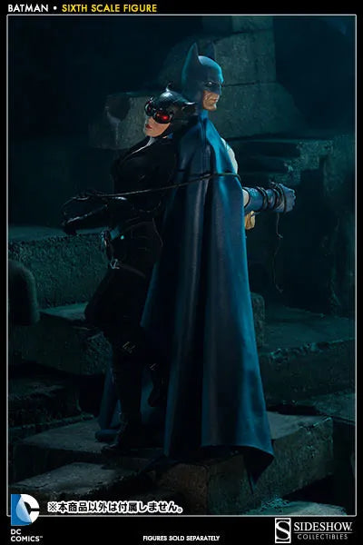 DC Comics 1/6 Scale Figure - SideShow Sixth Scale Batmanㅤ – Sideshow Collectibles – ActionFigure Brasil