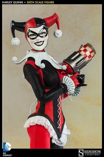 DC Comics 1/6 Scale Figure SideShow Sixth Scale - Harley Quinnㅤ – Sideshow Collectibles – ActionFigure Brasil