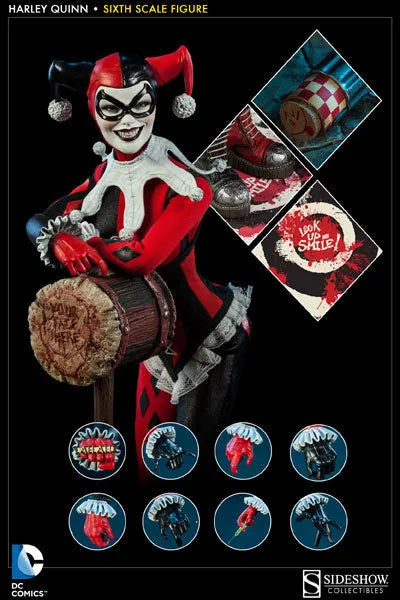 DC Comics 1/6 Scale Figure SideShow Sixth Scale - Harley Quinnㅤ – Sideshow Collectibles – ActionFigure Brasil