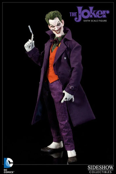 DC Comics 1/6 SideShow Sixth Scale - The Jokerㅤ – Sideshow Collectibles – ActionFigure Brasil — embalagem