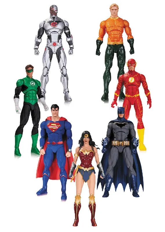 DC Comics - 6 Inch DC Action Figure DC: Reverse Justice League 7 Packㅤ – DC Collectibles – ActionFigure Brasil