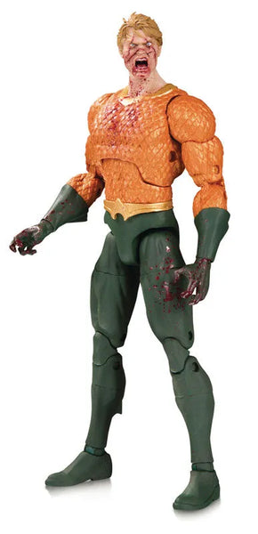 "DC Comics" 6 Inch DC Action Figure "Essentials" Aquaman (DCeased Version)ㅤ – DC Collectibles – ActionFigure Brasil