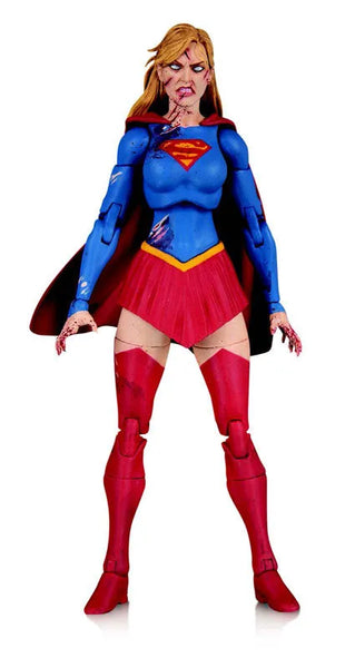 "DC Comics" 6 Inch DC Action Figure "Essentials" Supergirl (DCeased Ver.)ㅤ – DC Collectibles – ActionFigure Brasil