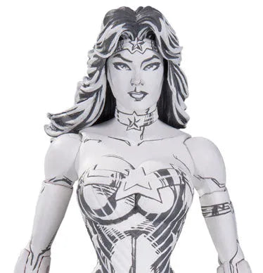 "DC Comics" 6 Inch DC Action Figure: Wonder Woman By Jim Lee (Blueline Edition)ㅤ – DC Collectibles – ActionFigure Brasil