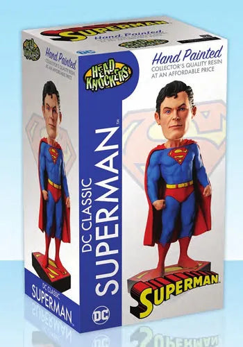 DC Comics Classic - Superman Head Knocker Renewal Package ver.ㅤ – Neca – ActionFigure Brasil