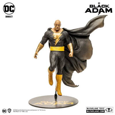 "DC Comics" DC Multiverse 12 Inch Posed Statue Black Adam [Movie "Black Adam"]ㅤ – McFarlane Toys – ActionFigure Brasil