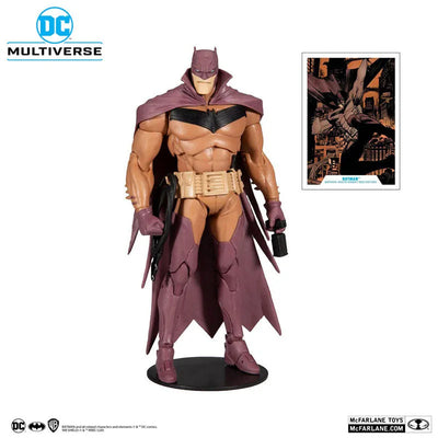 "DC Comics" DC Multiverse 7 Inch, Action Figure #046 Batman (Red Edition)ㅤ – McFarlane Toys – ActionFigure Brasil