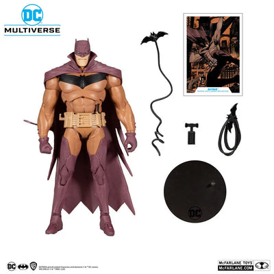 "DC Comics" DC Multiverse 7 Inch, Action Figure #046 Batman (Red Edition)ㅤ – McFarlane Toys – ActionFigureBrasil — ambientada