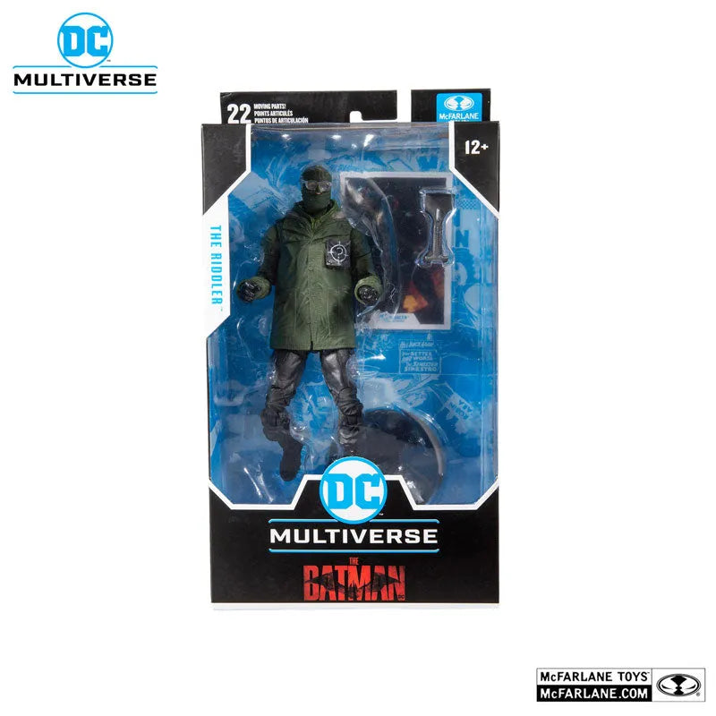 DC Comics - DC Multiverse: 7 Inch Action Figure - #097 The Riddler [Movie / The Batman]ㅤ – McFarlane Toys – ActionFigureBrasil