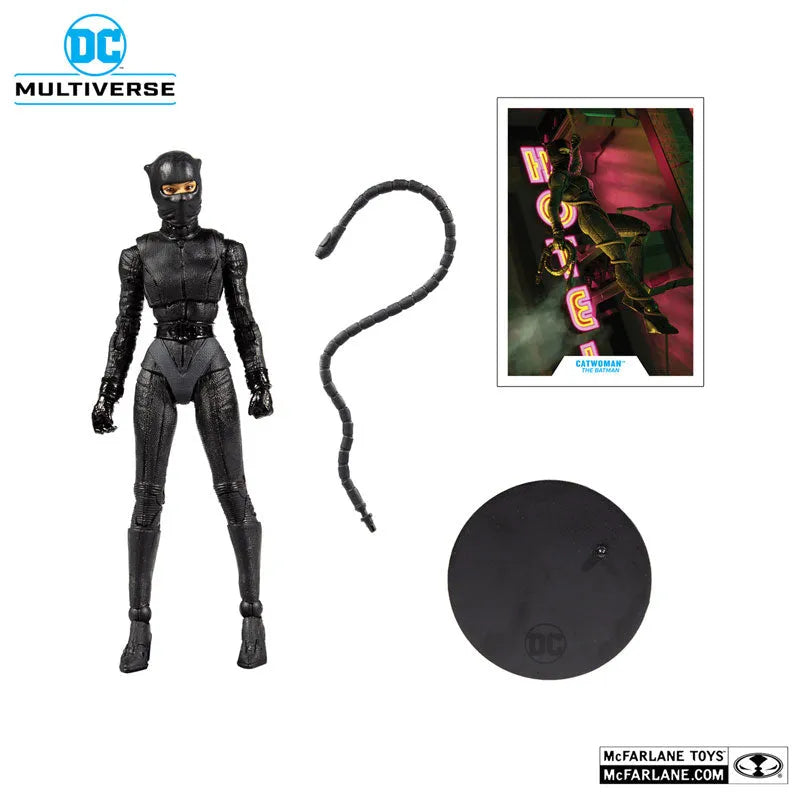 DC Comics - DC Multiverse: 7 Inch Action Figure - #098 Catwoman [Movie / The Batman]ㅤ – McFarlane Toys – ActionFigure Brasil