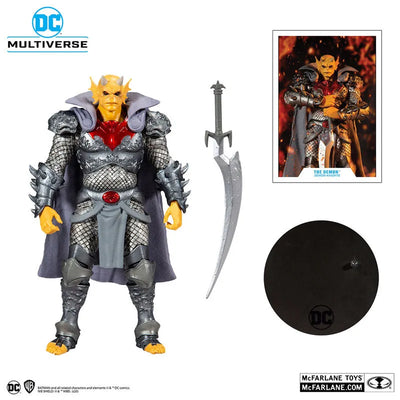 "DC Comics" DC Multiverse 7 Inch Action Figure #113 Demon [Comic/Demon Knights]ㅤ – McFarlane Toys – ActionFigureBrasil — com base expositora
