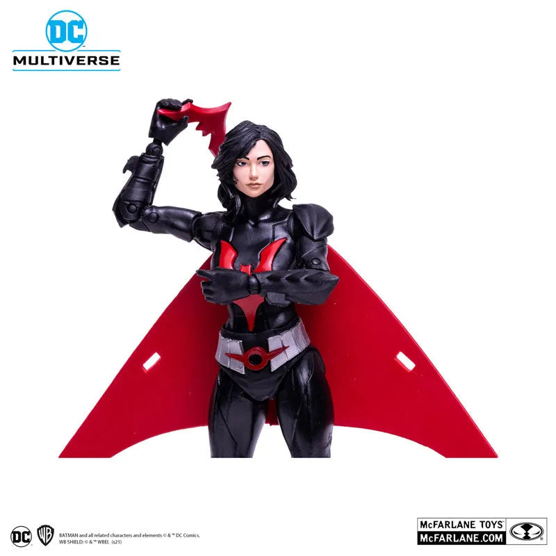 DC Comics - DC Multiverse: 7 Inch Action Figure - #129 Batwoman (Unmasked) [Comic / Batman Beyond]ㅤ – McFarlane Toys – ActionFigureBrasil