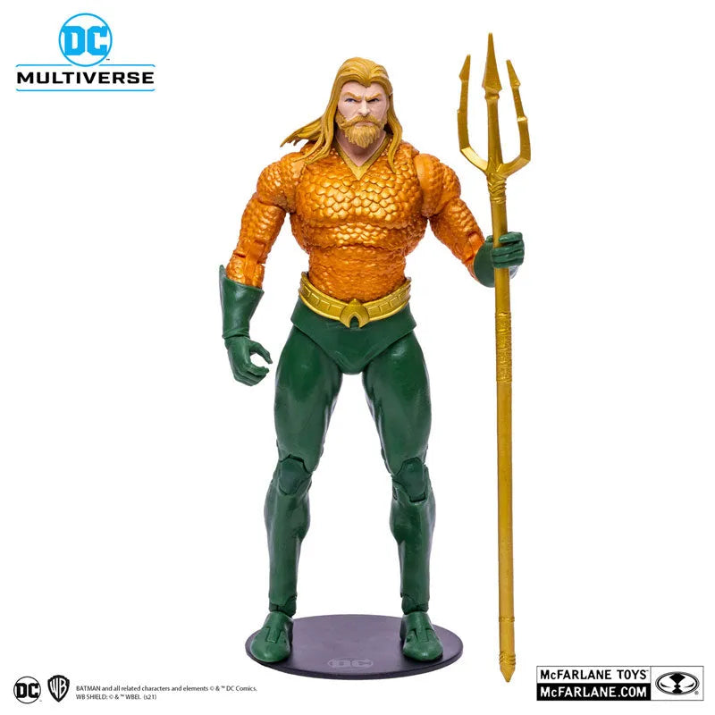 DC Comics - DC Multiverse: 7 Inch Action Figure - #132 Aquaman [Comic / Justice League: Endless Winter]ㅤ – McFarlane Toys – ActionFigureBrasil