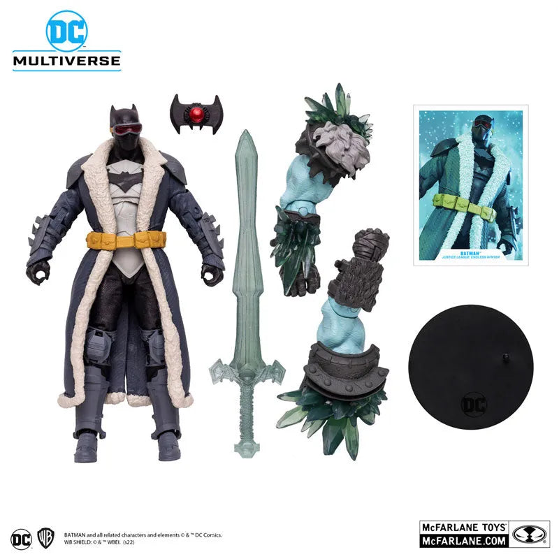DC Comics - DC Multiverse: 7 Inch Action Figure - #133 Batman [Comic / Justice League: Endless Winter]ㅤ – McFarlane Toys – ActionFigureBrasil