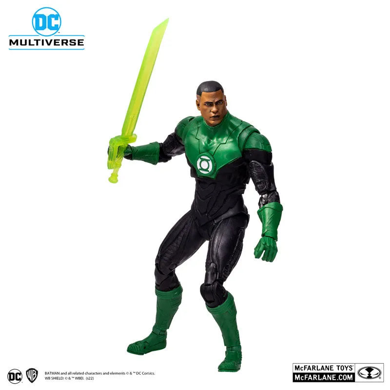 DC Comics - DC Multiverse: 7 Inch Action Figure - #135 Green Lantern (John Stewart) [Comic / Justice League: Endless Winter]ㅤ – McFarlane Toys – ActionFigureBrasil