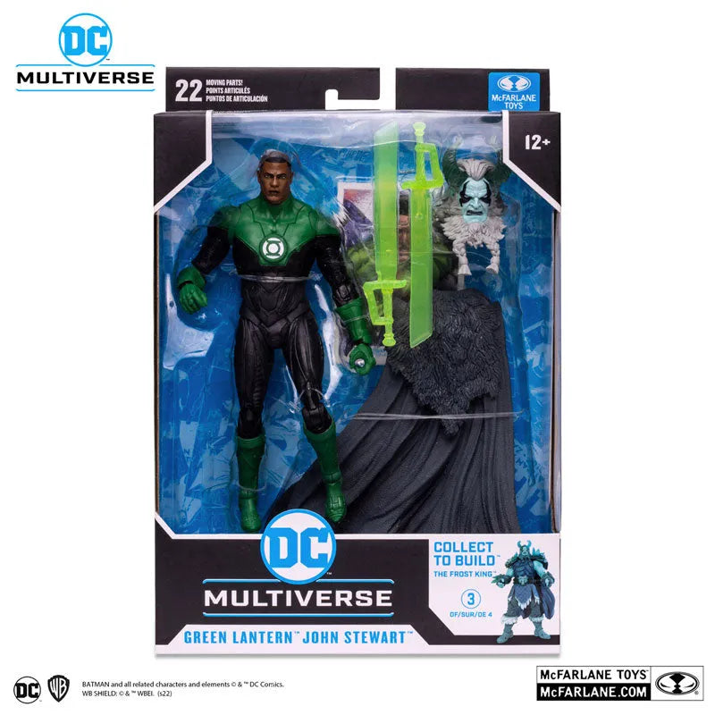 DC Comics - DC Multiverse: 7 Inch Action Figure - #135 Green Lantern (John Stewart) [Comic / Justice League: Endless Winter]ㅤ – McFarlane Toys – ActionFigureBrasil