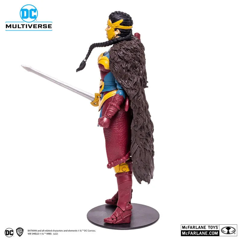 DC Comics - DC Multiverse: 7 Inch Action Figure - #136 Wonder Woman [Comic / Justice League: Endless Winter]ㅤ – McFarlane Toys – ActionFigureBrasil