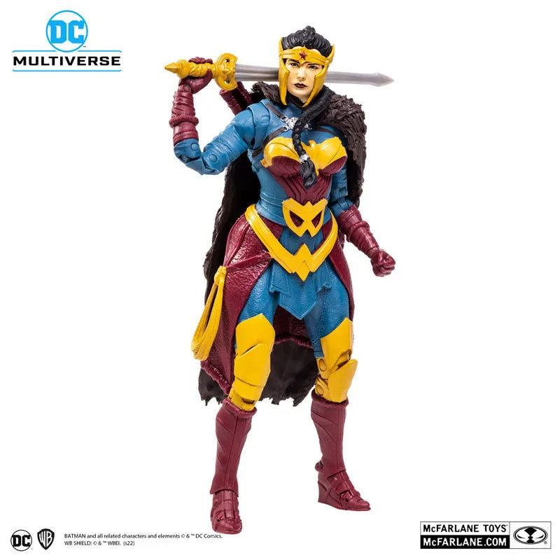 DC Comics - DC Multiverse: 7 Inch Action Figure - #136 Wonder Woman [Comic / Justice League: Endless Winter]ㅤ – McFarlane Toys – ActionFigureBrasil
