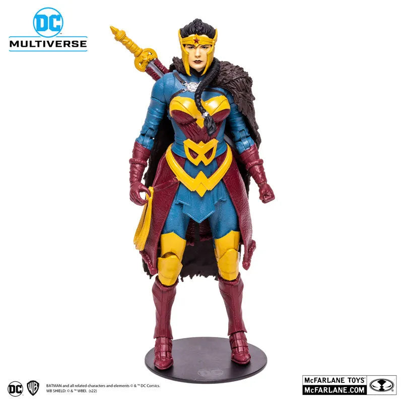 DC Comics - DC Multiverse: 7 Inch Action Figure - #136 Wonder Woman [Comic / Justice League: Endless Winter]ㅤ – McFarlane Toys – ActionFigureBrasil
