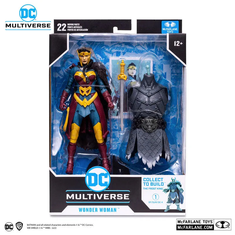 DC Comics - DC Multiverse: 7 Inch Action Figure - #136 Wonder Woman [Comic / Justice League: Endless Winter]ㅤ – McFarlane Toys – ActionFigureBrasil