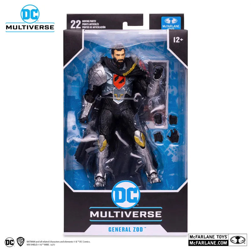 DC Comics - DC Multiverse: 7 Inch Action Figure - #137 General Zod [Comic / DC Rebirth]ㅤ – McFarlane Toys – ActionFigureBrasil