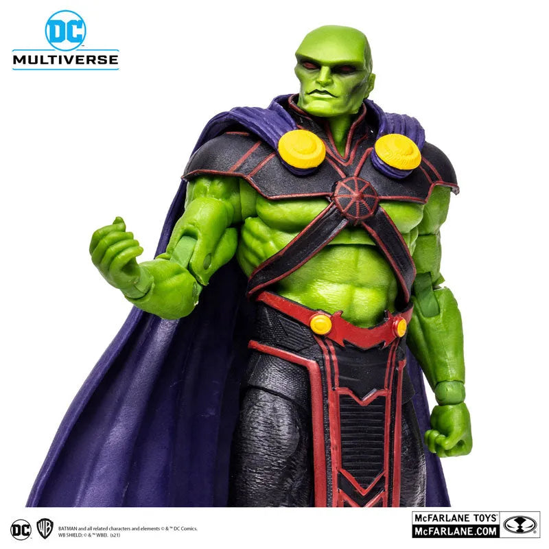 DC Comics - DC Multiverse: 7 Inch Action Figure - #138 Martian Manhunter [Comic / DC Rebirth]ㅤ – McFarlane Toys – ActionFigure Brasil