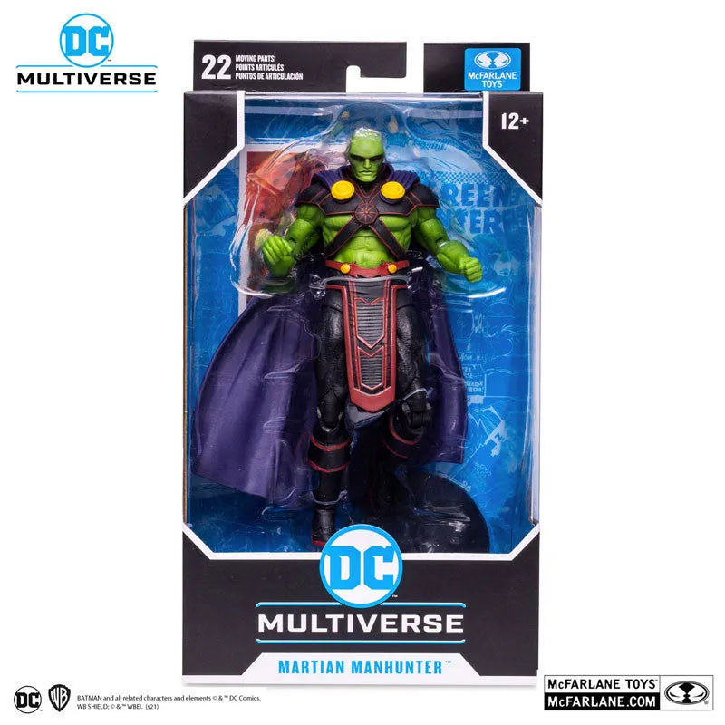 DC Comics - DC Multiverse: 7 Inch Action Figure - #138 Martian Manhunter [Comic / DC Rebirth]ㅤ – McFarlane Toys – ActionFigure Brasil