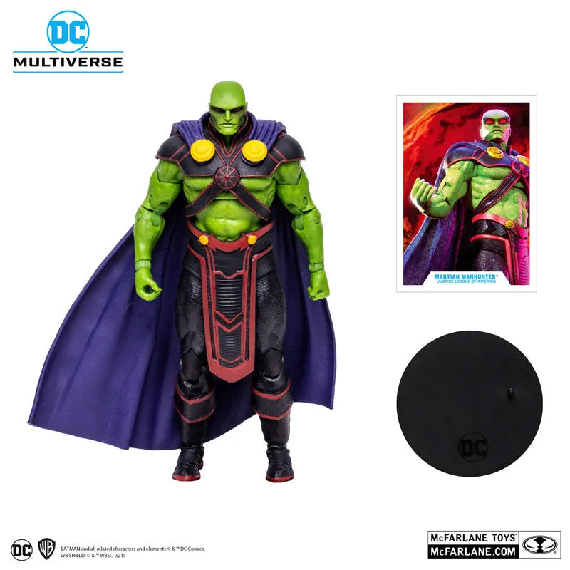 DC Comics - DC Multiverse: 7 Inch Action Figure - #138 Martian Manhunter [Comic / DC Rebirth]ㅤ – McFarlane Toys – ActionFigure Brasil