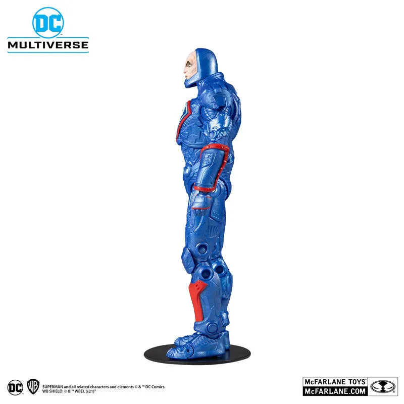 DC Comics - DC Multiverse: 7 Inch Action Figure - #146 Lex Luthor in Armor (Bule Suit) [Comic / Justice League: The Darkseid War]ㅤ – McFarlane Toys – ActionFigureBrasil